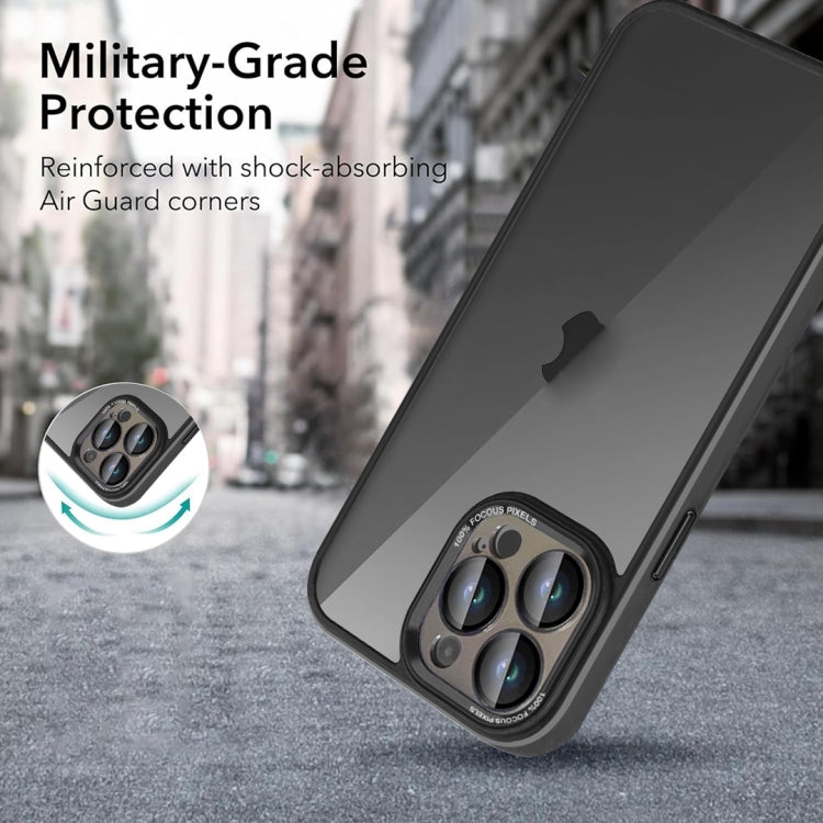 For iPhone 14 Colorful Armor Lens Film Translucent Phone Case
