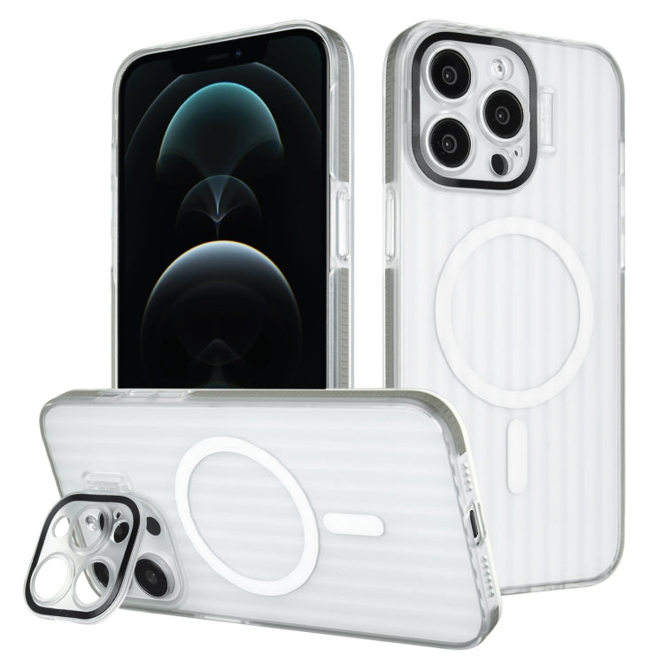 For iPhone 12 Pro Max Color Edge Lens Holder MagSafe Magnetic Phone Case