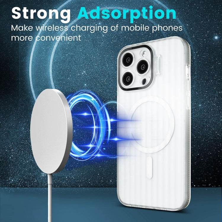 For iPhone 15 Plus Color Edge Lens Holder MagSafe Magnetic Phone Case