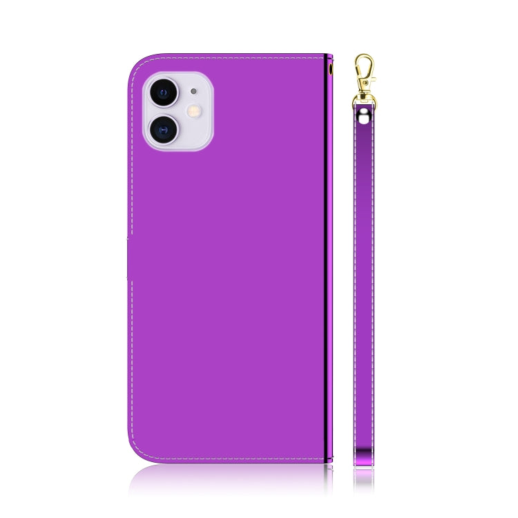 For iPhone 12 mini Imitated Mirror Surface Horizontal Flip Leather Case with Holder & Card Slots & Wallet & Lanyard