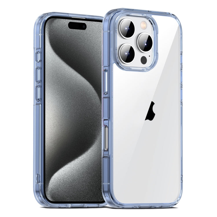 For iPhone 15 Pro Max PC Hybrid TPU Full Coverage Shockproof Phone Case