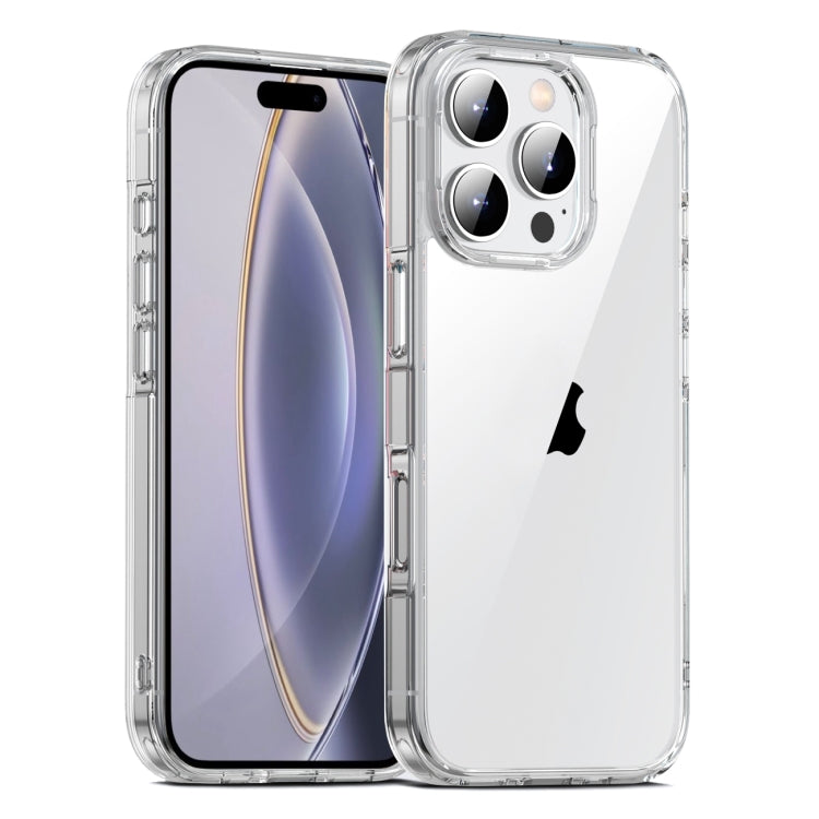 For iPhone 16 Pro PC Hybrid TPU Full Coverage Shockproof Phone Case