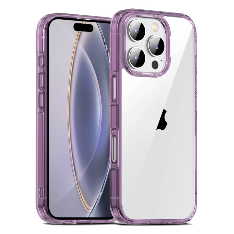 For iPhone 16 Pro PC Hybrid TPU Full Coverage Shockproof Phone Case