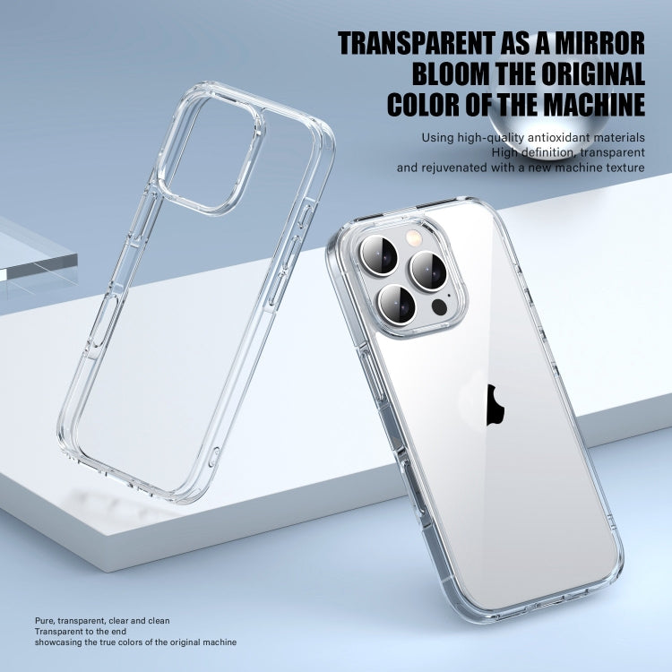 For iPhone 16 Plus PC Hybrid TPU Full Coverage Shockproof Phone Case