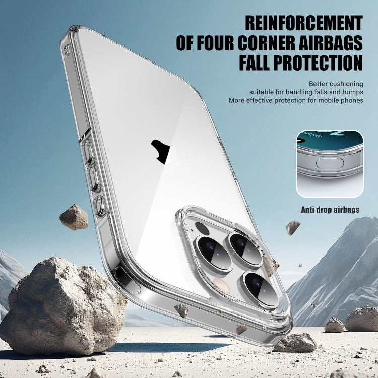 For iPhone 16 Plus PC Hybrid TPU Full Coverage Shockproof Phone Case