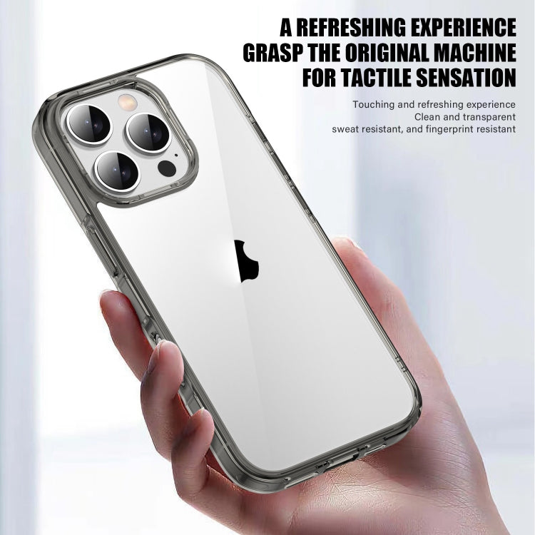 For iPhone 15 Pro Max PC Hybrid TPU Full Coverage Shockproof Phone Case