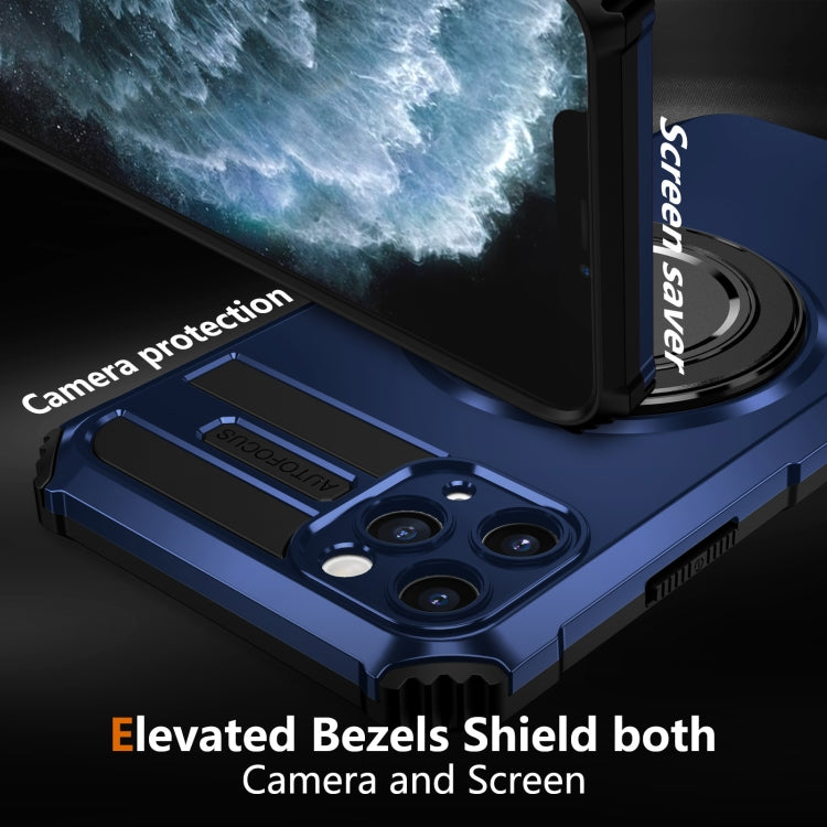 For iPhone 11 Pro Max Rotating Magnetic Holder Phone Case