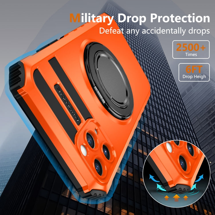 For iPhone 11 Pro Max Rotating Magnetic Holder Phone Case