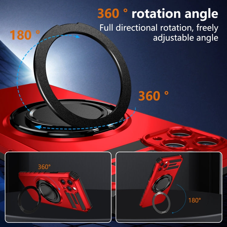For iPhone 11 Pro Max Rotating Magnetic Holder Phone Case