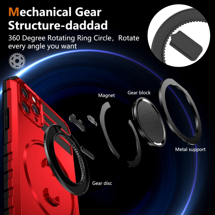 For iPhone 11 Pro Max Rotating Magnetic Holder Phone Case