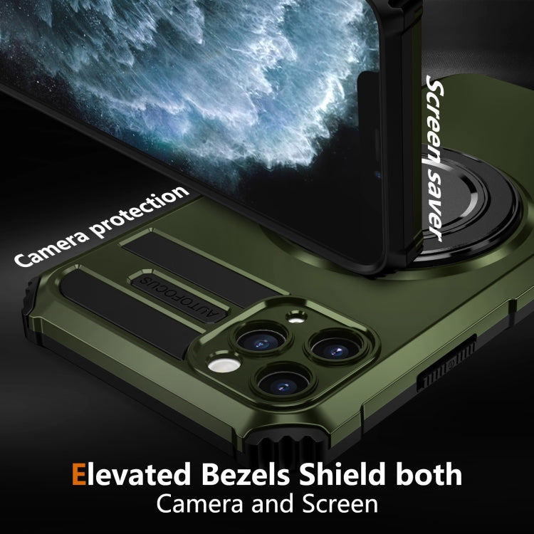 For iPhone 11 Pro Max Rotating Magnetic Holder Phone Case