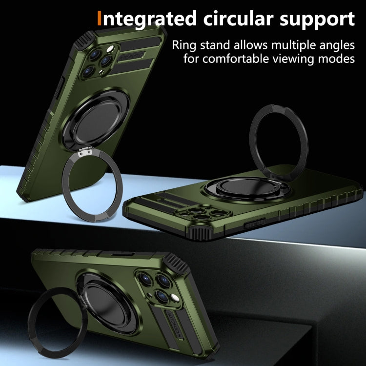 For iPhone 11 Pro Max Rotating Magnetic Holder Phone Case