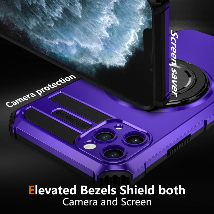 For iPhone 11 Pro Max Rotating Magnetic Holder Phone Case
