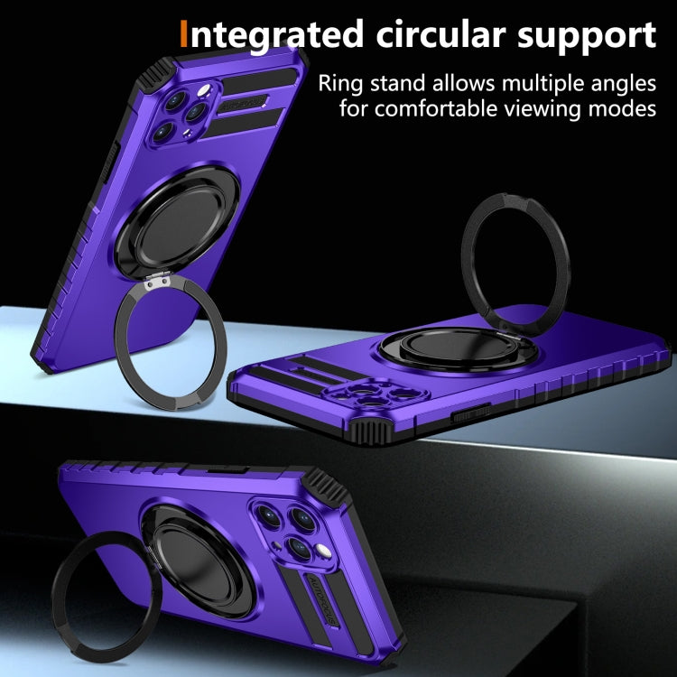 For iPhone 11 Pro Max Rotating Magnetic Holder Phone Case