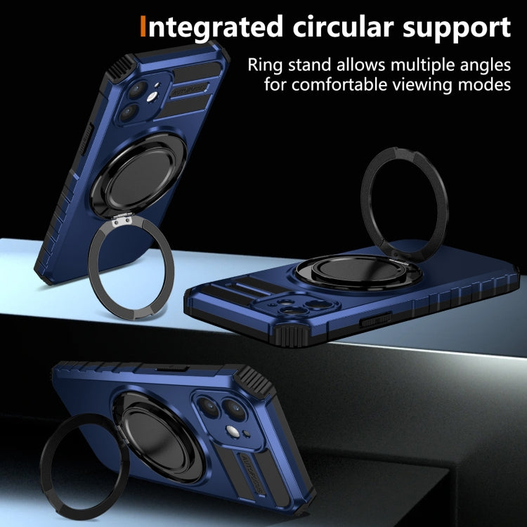 For iPhone 12 Rotating Magnetic Holder Phone Case