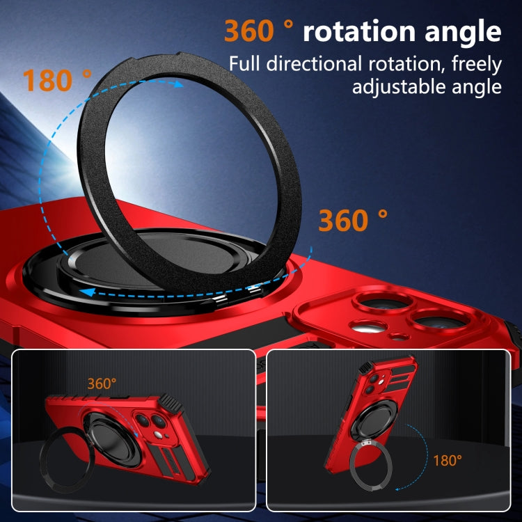 For iPhone 12 Rotating Magnetic Holder Phone Case