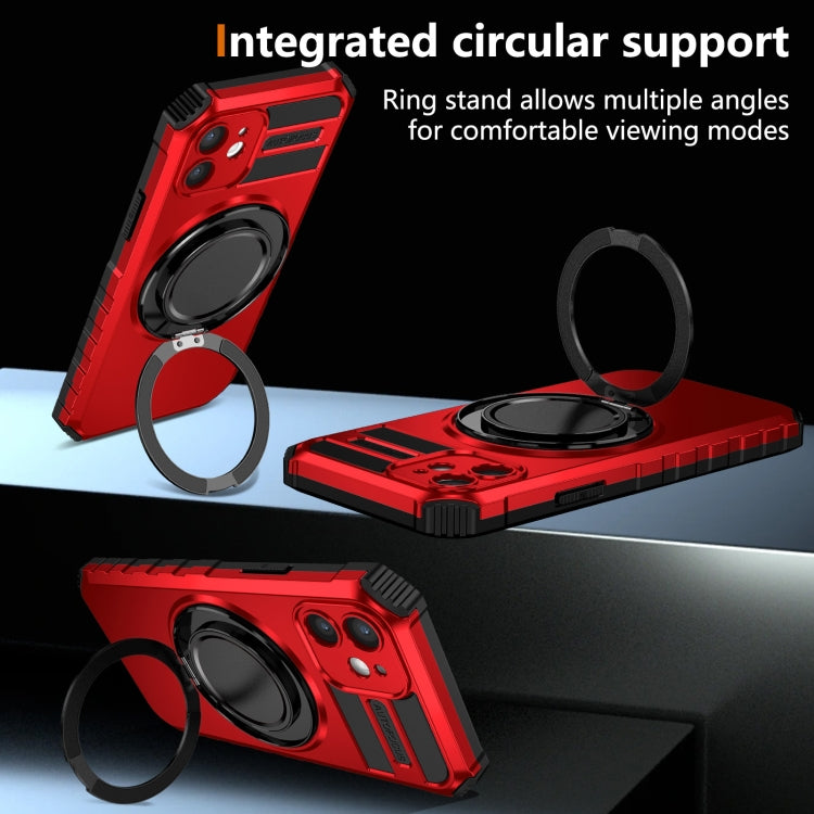 For iPhone 12 Rotating Magnetic Holder Phone Case