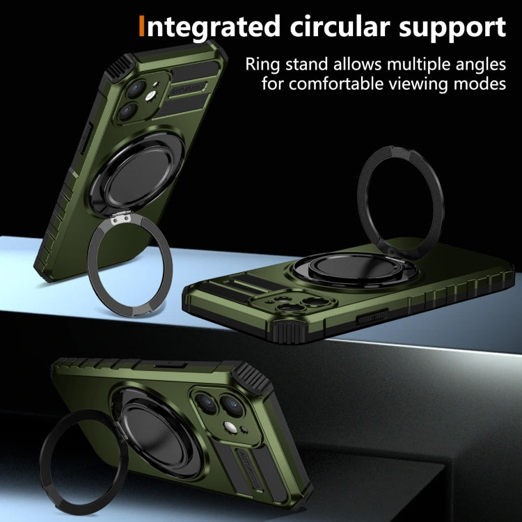 For iPhone 12 Rotating Magnetic Holder Phone Case