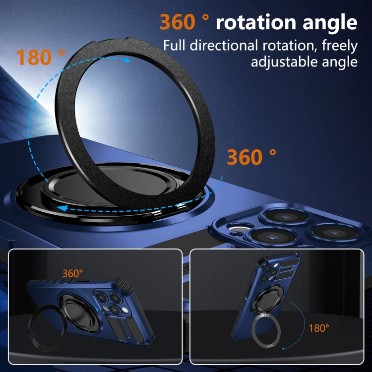 For iPhone 12 Pro Max Rotating Magnetic Holder Phone Case