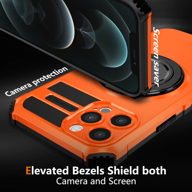 For iPhone 12 Pro Max Rotating Magnetic Holder Phone Case