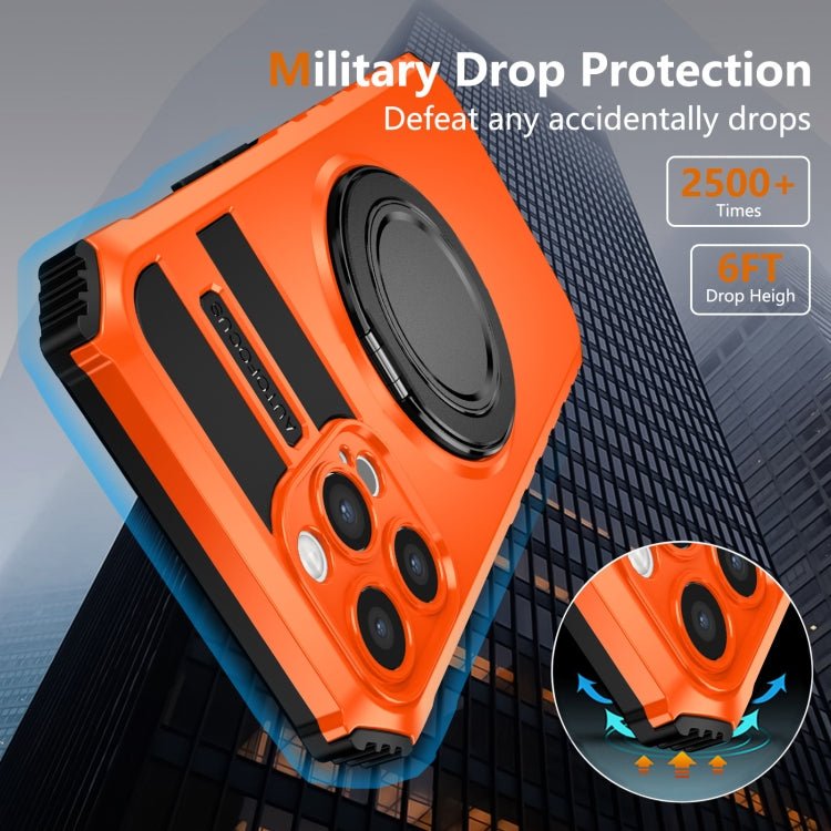 For iPhone 12 Pro Max Rotating Magnetic Holder Phone Case