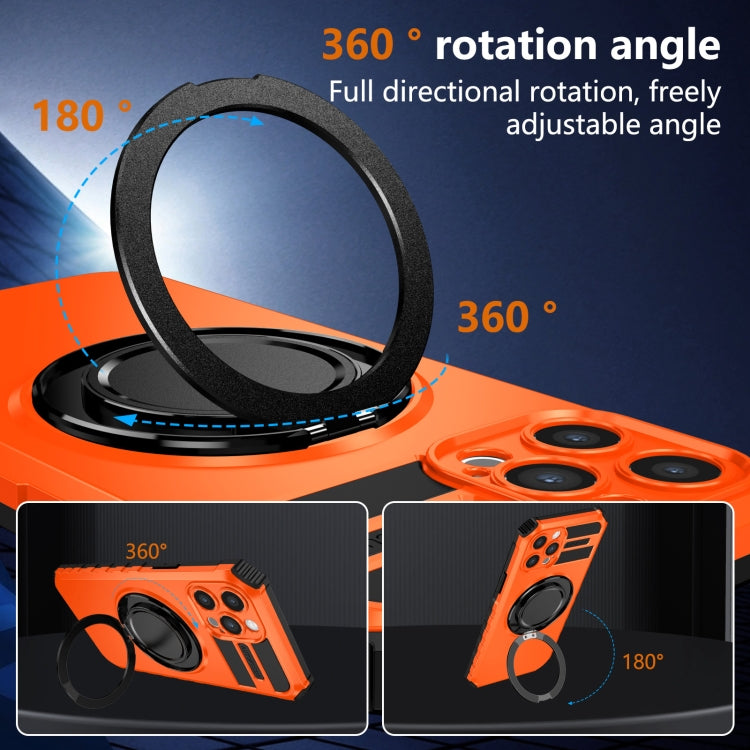 For iPhone 12 Pro Max Rotating Magnetic Holder Phone Case