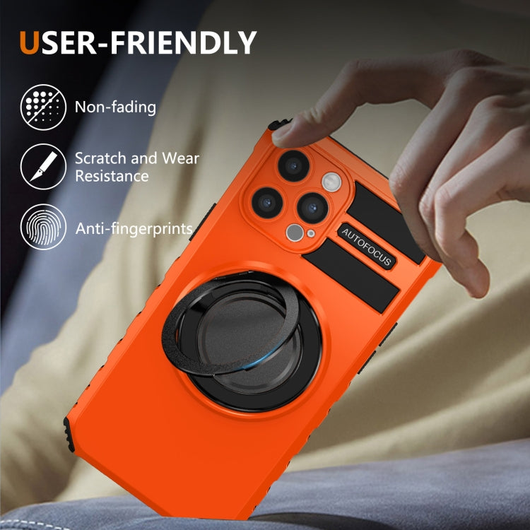 For iPhone 12 Pro Max Rotating Magnetic Holder Phone Case