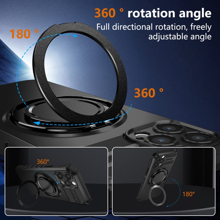For iPhone 12 Pro Max Rotating Magnetic Holder Phone Case