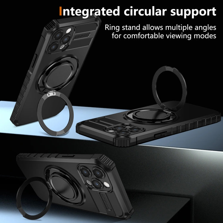 For iPhone 12 Pro Max Rotating Magnetic Holder Phone Case