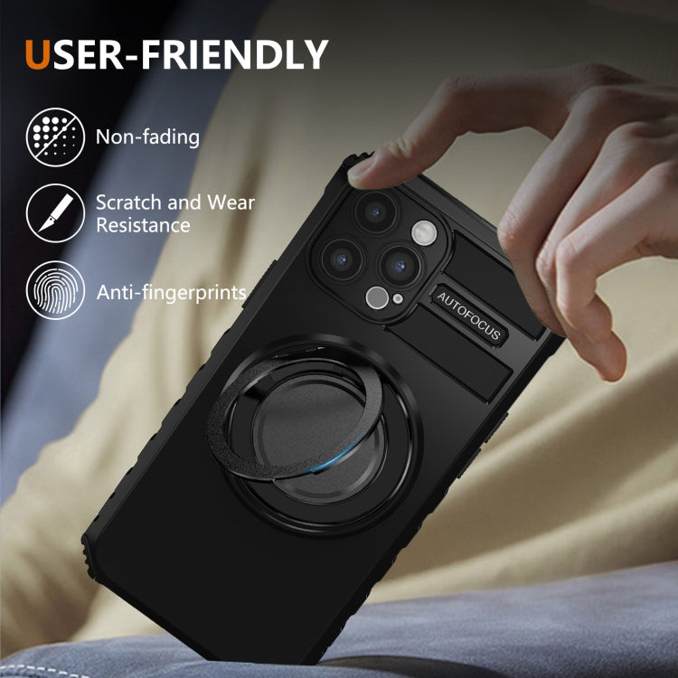 For iPhone 12 Pro Max Rotating Magnetic Holder Phone Case