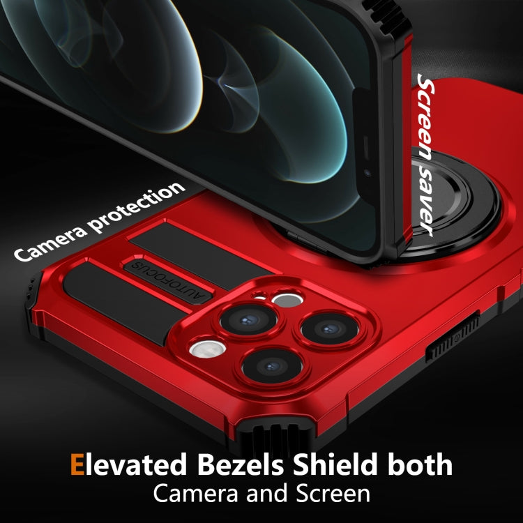 For iPhone 12 Pro Max Rotating Magnetic Holder Phone Case