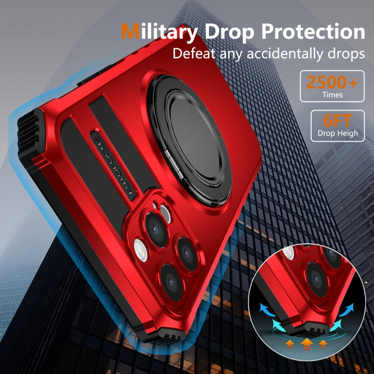 For iPhone 12 Pro Max Rotating Magnetic Holder Phone Case