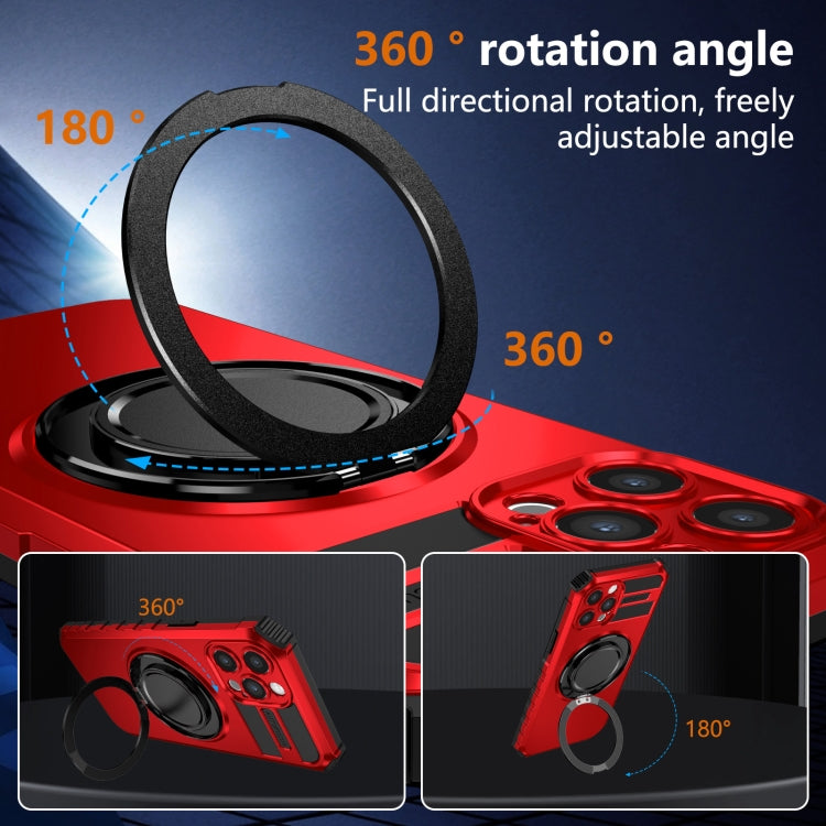 For iPhone 12 Pro Max Rotating Magnetic Holder Phone Case