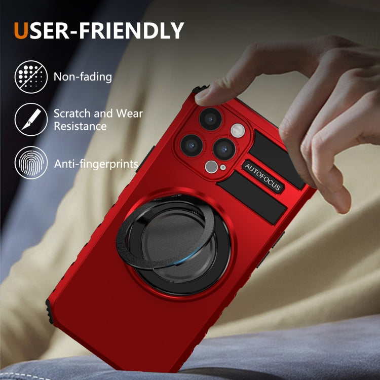 For iPhone 12 Pro Max Rotating Magnetic Holder Phone Case