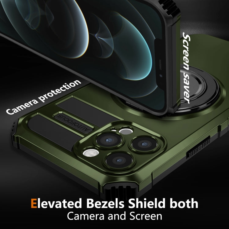 For iPhone 12 Pro Max Rotating Magnetic Holder Phone Case