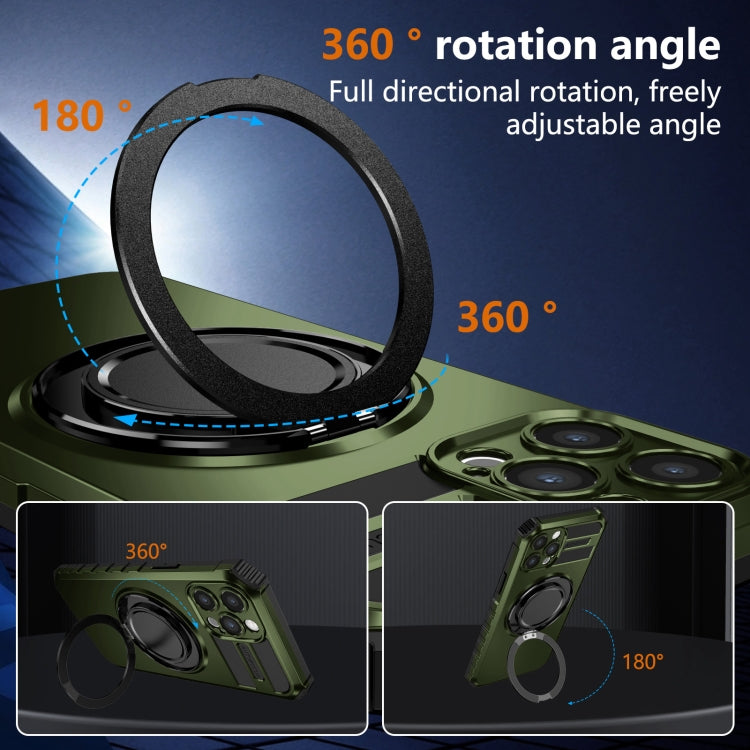 For iPhone 12 Pro Max Rotating Magnetic Holder Phone Case