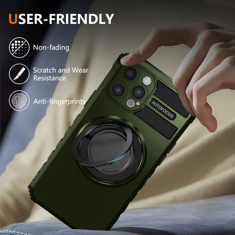 For iPhone 12 Pro Max Rotating Magnetic Holder Phone Case