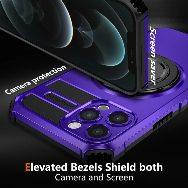 For iPhone 12 Pro Max Rotating Magnetic Holder Phone Case