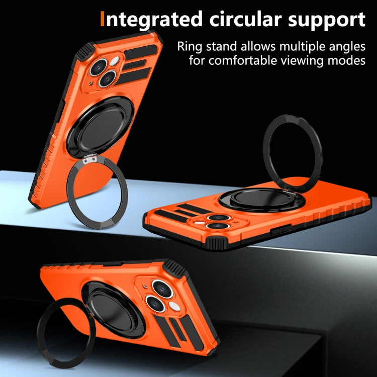 For iPhone 13 Rotating Magnetic Holder Phone Case