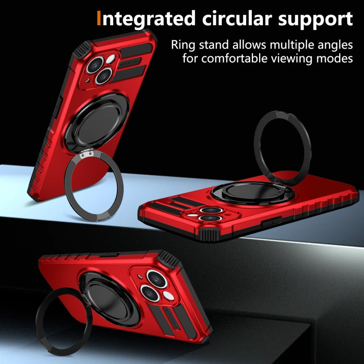 For iPhone 13 Rotating Magnetic Holder Phone Case