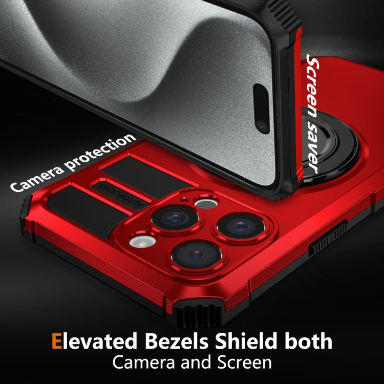 For iPhone 14 Pro Rotating Magnetic Holder Phone Case