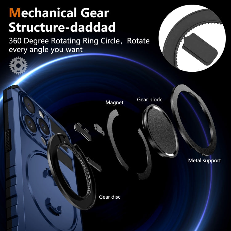 For iPhone 14 Pro Max Rotating Magnetic Holder Phone Case