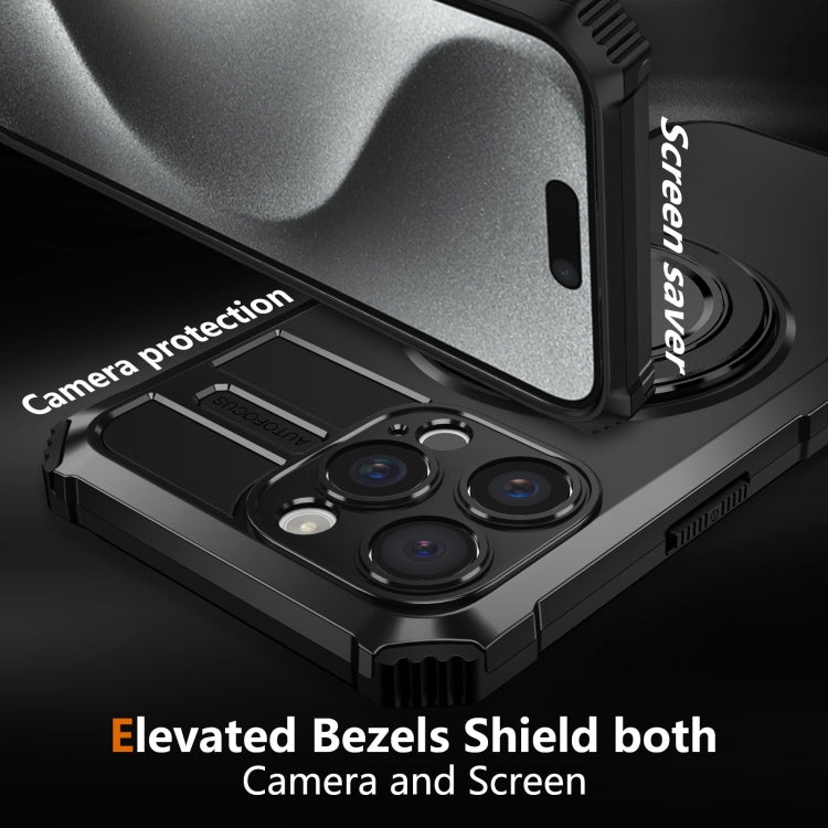 For iPhone 15 Pro Max Rotating Magnetic Holder Phone Case