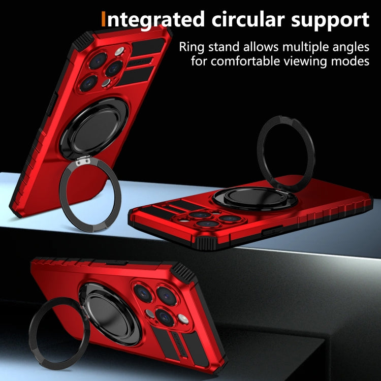 For iPhone 15 Pro Rotating Magnetic Holder Phone Case