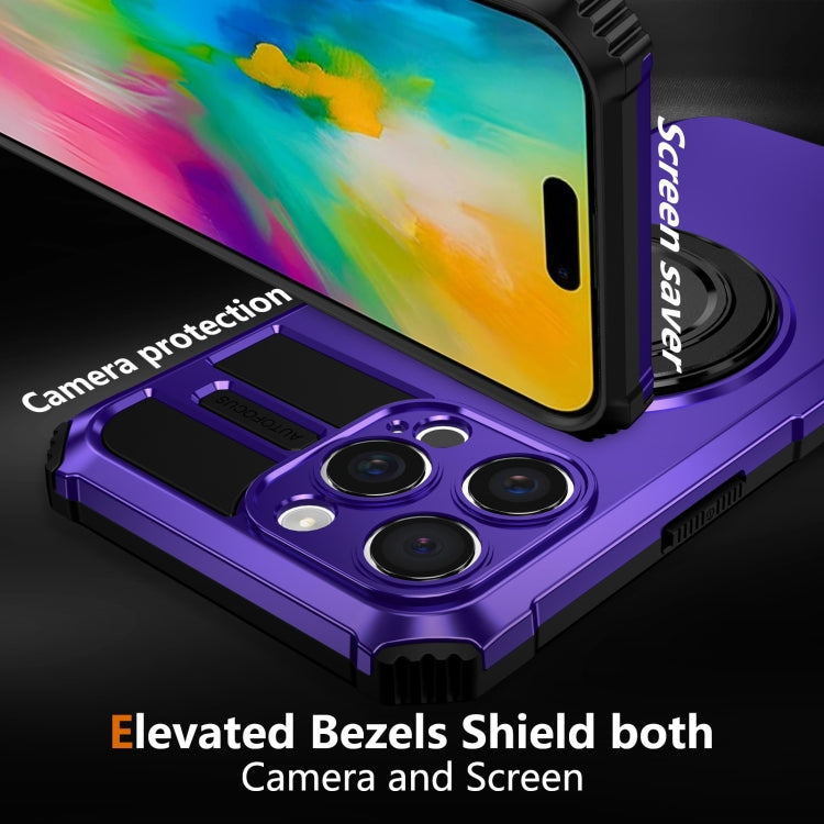 For iPhone 16 Pro Max Rotating Magnetic Holder Phone Case