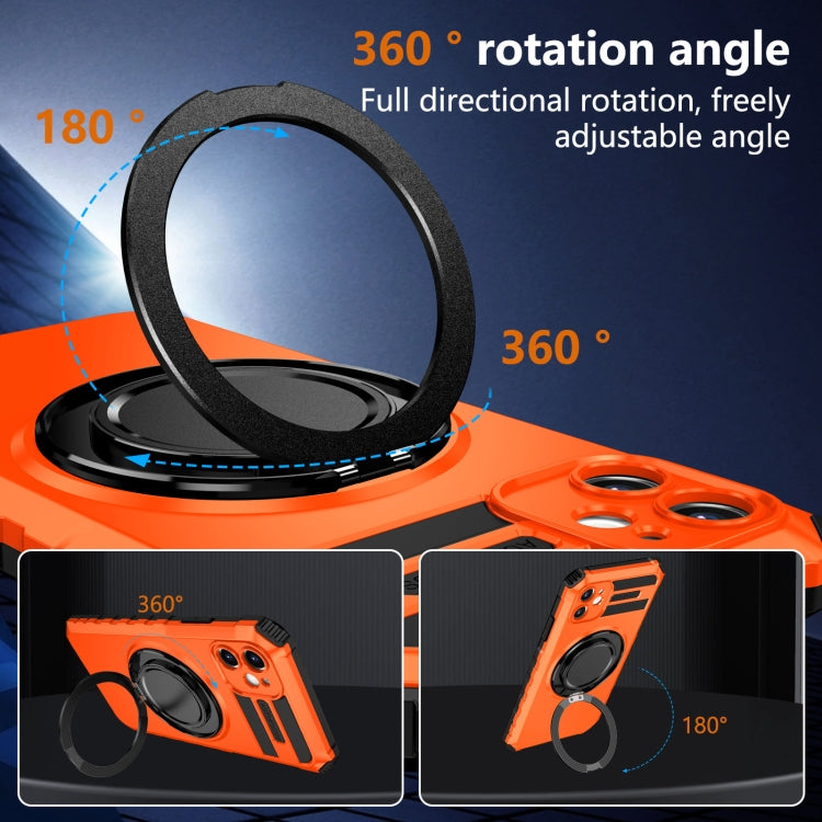 For iPhone 11 Rotating Magnetic Holder Phone Case