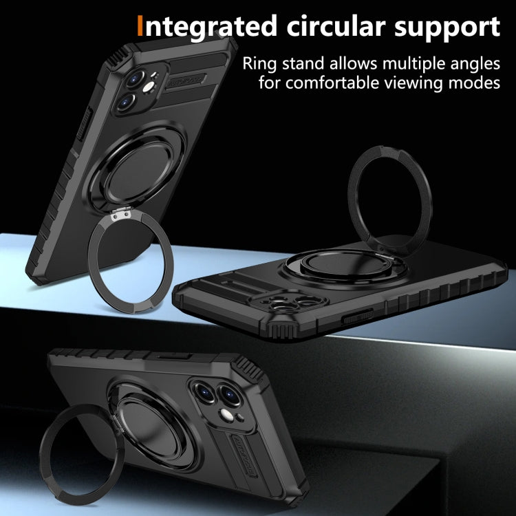 For iPhone 11 Rotating Magnetic Holder Phone Case
