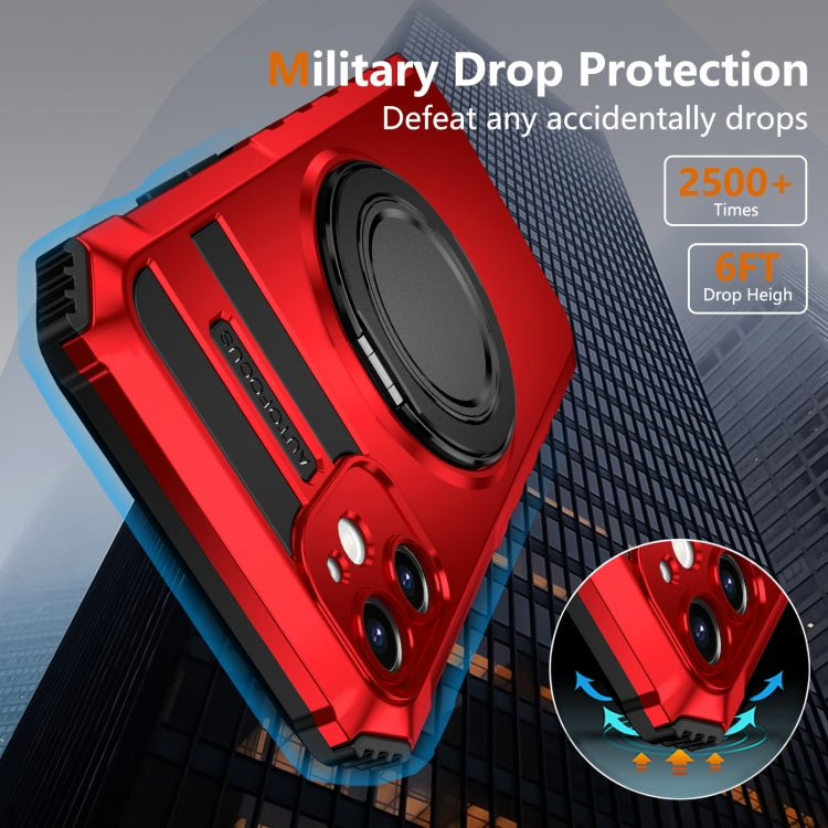 For iPhone 11 Rotating Magnetic Holder Phone Case