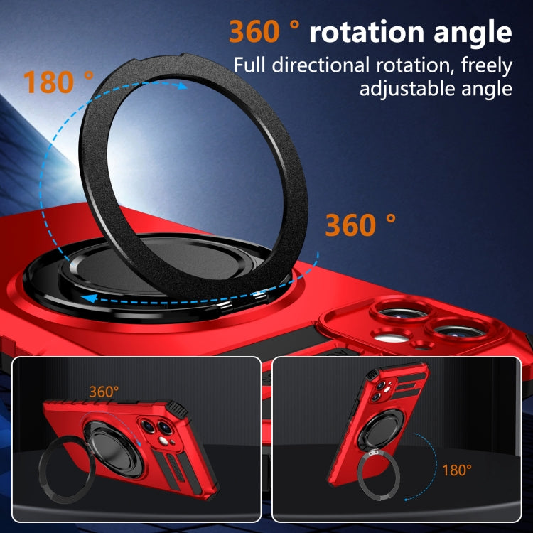 For iPhone 11 Rotating Magnetic Holder Phone Case