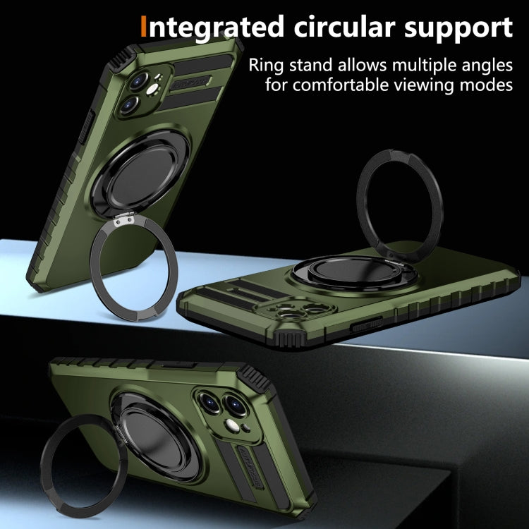 For iPhone 11 Rotating Magnetic Holder Phone Case